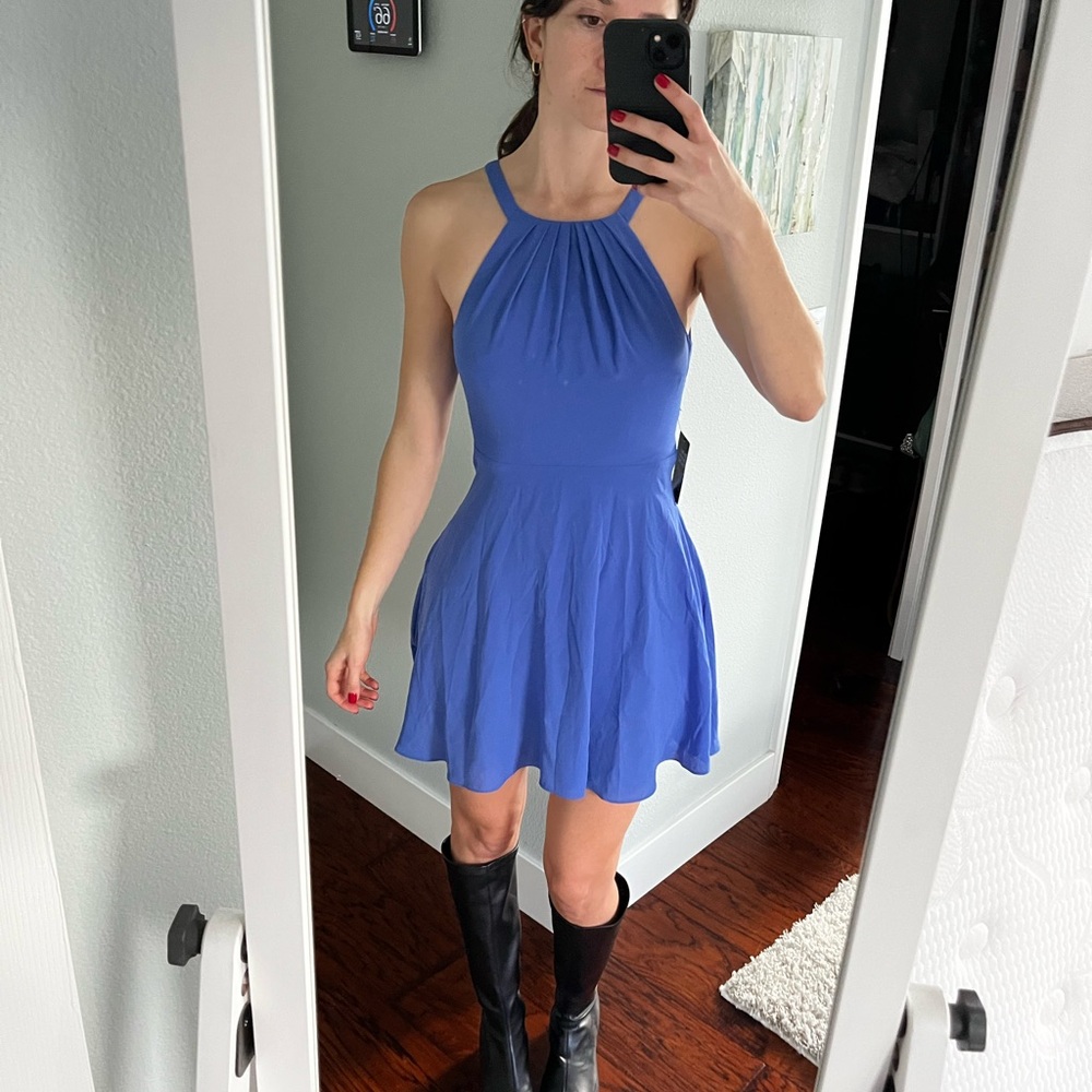 Express Blue Dress